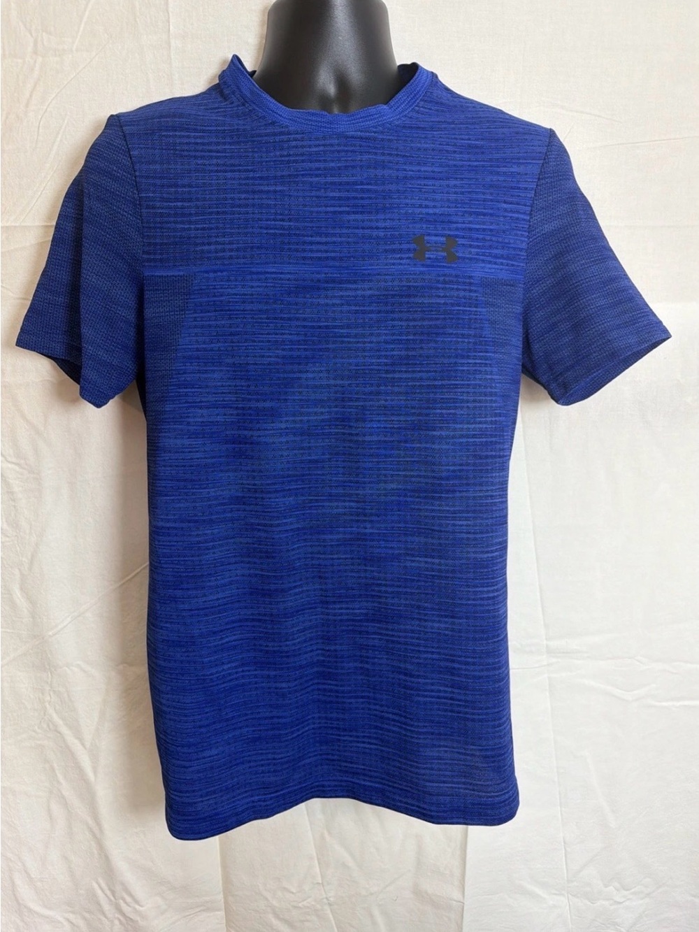Under Armour “The Vanish Tee” Men’s M Blue Fitted Short Sleeve Training Shirt